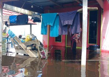 Desa Kalinapu Dilanda Banjir