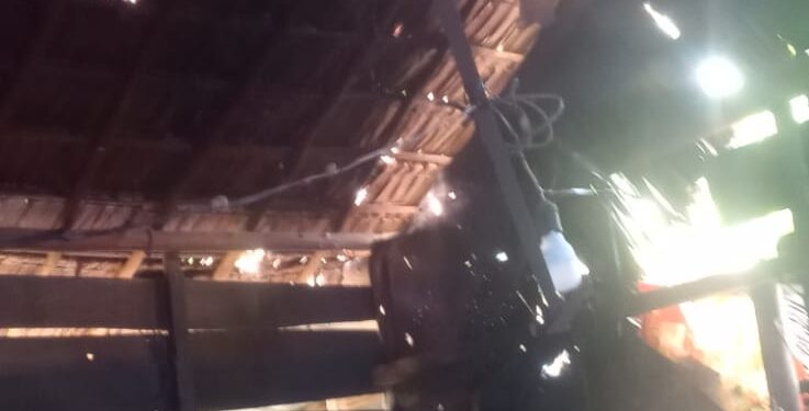 Rumah Tak Layak Huni Rahman dan Keponakan yang tinggal di Desa Putai
