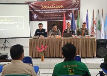 KPU di Bartim Sosialisasikan Jadwal Kampanye Pemilu 2024