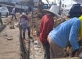 Gercep, PUPR Bartim Bangun Drainase Pasar TDK
