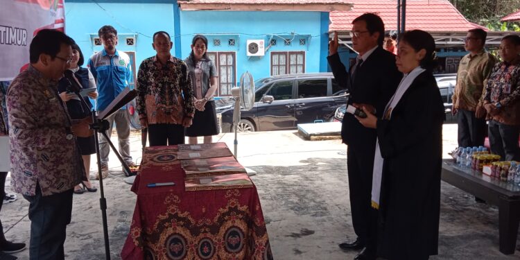 Murnianson Resmi Pimpin PDAM Tirta Janang Kabupaten Bartim