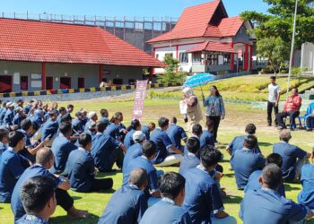 Rutan Tamiang Layang sebagai salah satu lokasi khusus yang ditetapkan dalam pemilu sebagai TPS 901.