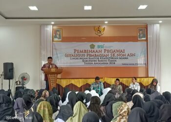 Kemenag Bartim terus memacu semangat kerja pegawai untuk memberikan pelayanan terbaik.