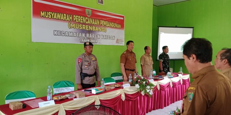 Serap aspirasi pembangunan berkelanjutan ditingkat kecamatan melalui Musrenbang Kecamatan Tahun 2024.