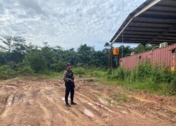 Satsamapta Polres Bartim Lakukan Patroli Dialogis di PT Aljabri Buana Citra (ABC)