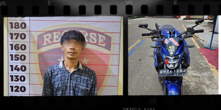 Polres Barito Timur Amankan Pelaku Penggelapan