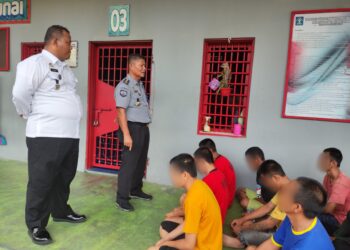 Rutan Tamiang Layang Razia Bersama Tim Divisi Pemasyarakatan Kanwil Kemenkumham Kalteng