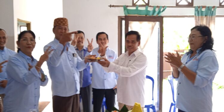 DPC Gerindra Bartim dalam perayaan HUT ke -16.