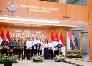 Presiden Jokowi Resmikan RS Pusat Pertahanan Negara