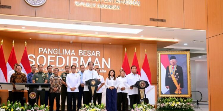 Presiden Jokowi Resmikan RS Pusat Pertahanan Negara