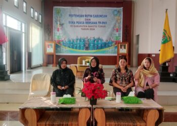 PKK Barito Timur Gelar Pertemuan Rutin Gabungan dan Bukber