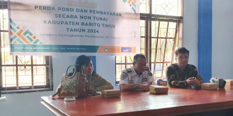 Bapenda Barito Timur Sosialisasikan Perda PDRD Terbaru