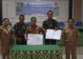 DPKP Barito Timur dan Kodim 1012 Buntok Jalin Kerjasama Optimasi Lahan Rawa