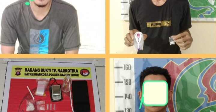 Pengedar Sabu di Kelurahan Taniran dan Pondok Karet  Dibekuk Polisi