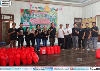 Pemkab Murung Raya Gelar Pasar Murah Jelang Iduladha 1445 H di Sungai Babuat