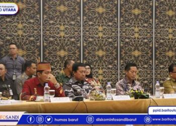 Pj Bupati Barito Utara Hadiri RUPS Tahunan Bank Kalteng di Palangka Raya