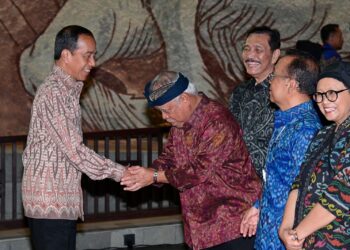 Presiden Jokowi Jamu Santap Malam Para Pemimpin dan Delegasi KTT WWF Ke-10 di GWK