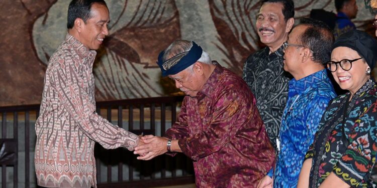 Presiden Jokowi Jamu Santap Malam Para Pemimpin dan Delegasi KTT WWF Ke-10 di GWK