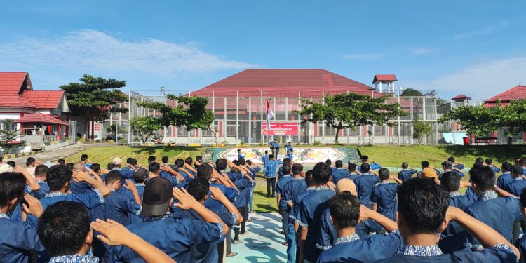 Rutan Tamiang Layang Gelar Upacara Peringatan Hari Kebangkitan Nasional