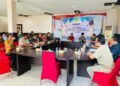Mediasi antara masyarakat dan PT ASL yang dilaksanakan oleh Tim Penanganan Konflik Sosial (TPKS) Barito Timur, Kamis (30/5/2024).