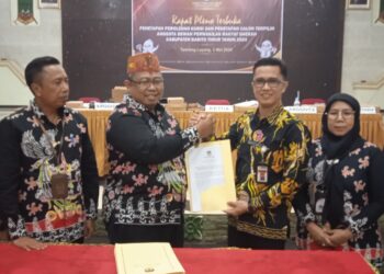 KPU Barito Timur Tetapkan Anggota DPRD Terpilih Tahun 2024