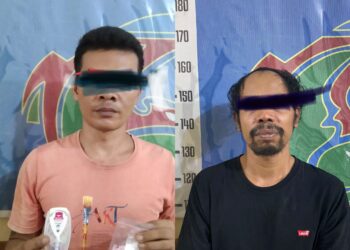 Dua Kurir Sabu Diamankan di Desa Dayu
