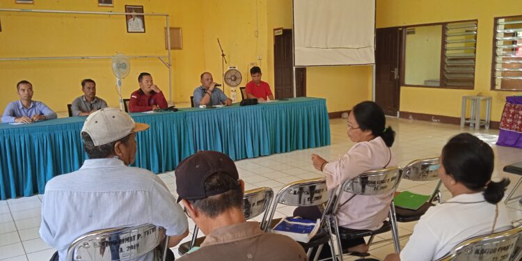 TPKS Barito Timur Fasilitasi Mediasi Sengketa Lahan Warga Desa Bentot dengan PT KSL