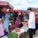 Presiden Jokowi Tinjau Pasar Lawang Agung di Musi Rawas Utara: Pastikan Stabilitas Harga Bahan Pokok