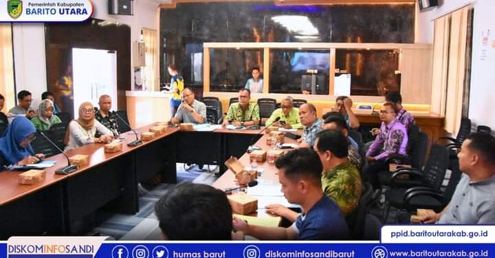 Pemkab Barito Utara Gelar Zoom Meeting Bahas Rencana Aksi LHP LKPD TA 2023