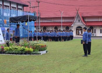 Pemkab Barito Timur Gelar Apel Kesadaran dan Peringatan Hari Lingkungan Hidup Pasca Libur Idul Adha