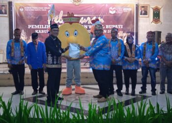 KPU Barito Timur Luncurkan Pilbup dan Wabup : Pj Bupati Indra Gunawan Harapkan Suksesi dan Partisipasi Pemilih Meningkat