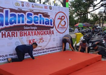 Jangan Lupa! Besok Jalan Sehat Hari Bhayangkara Bertabur Hadiah