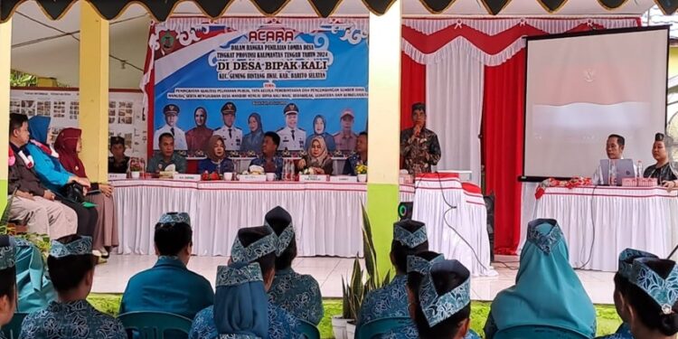Desa Bipak Kali Wakili Barito Selatan dalam Lomba Desa Tingkat Provinsi Kalteng 2024