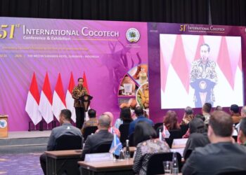 Presiden Jokowi Resmi Buka Konferensi dan Pameran Kelapa Internasional ke-51 di Surabaya