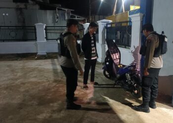 Polsek Dusun Tengah Gelar Patroli Rutin Menjaga Kamtibmas Wilayah