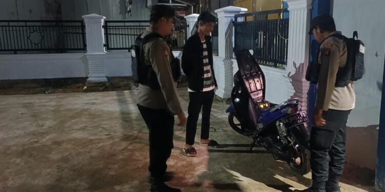 Polsek Dusun Tengah Gelar Patroli Rutin Menjaga Kamtibmas Wilayah