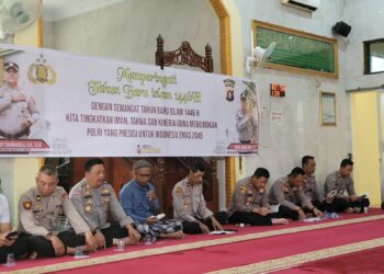 Polres Barito Timur Peringati Tahun Baru Islam 1 Muharram 1446 H