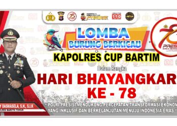 Polres Barito Timur Gelar Lomba Burung Berkicau Kapolres Bartim Cup untuk Meriahkan Hari Bhayangkara ke-78