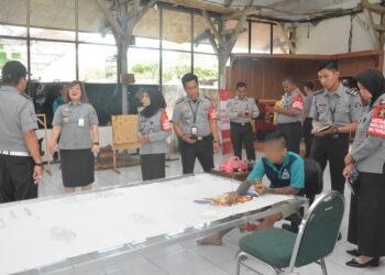 Menilik Program Unggulan, Rutan Tamiang Layang Sambangi Area Bimker WBP Lapas Malang