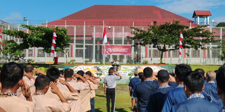 Rutan Kelas IIB Tamiang Layang Gelar Apel Pembukaan Hari Pengayoman Ke-79 Bersama Warga Binaan