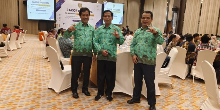 Diskominfosantik Barito Timur Hadiri Rakor PPID se-Kalimantan Tengah di Semarang
