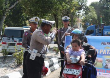 Polantas di Barito Timur Berikan Edukasi Keselamatan Berlalu Lintas