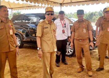 Sekda Barito Timur Tinjau Persiapan Bartim Expo 2024