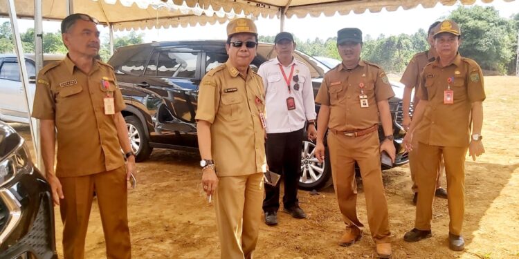Sekda Barito Timur Tinjau Persiapan Bartim Expo 2024