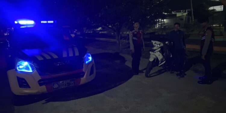 Satsamapta Polres Barito Timur Patroli RTH dan Fasilitas Olahraga