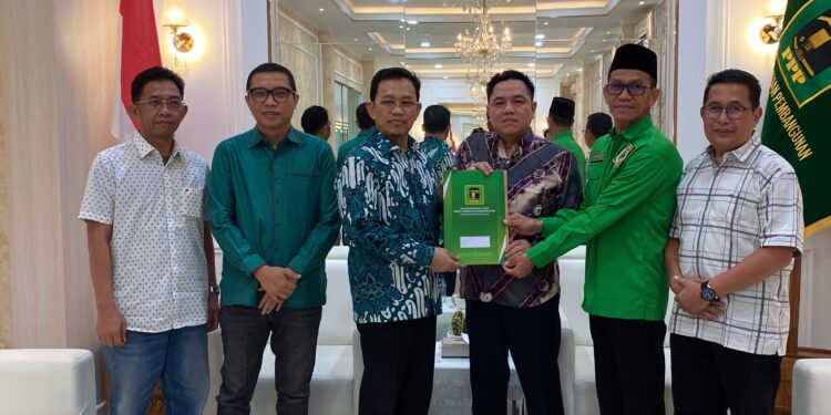 ASM – H. Ahmadi Terima Rekomendasi PPP untuk Pilbup di Barito Timur