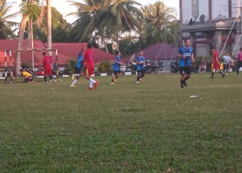 Tim Diskominfosantik Lolos ke Babak 16 Besar Mini Soccer Bupati Barito Timur Cup I