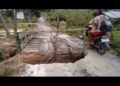 Makin Parah, Jalan Penghubung di Desa Turan Amis Terancam Putus