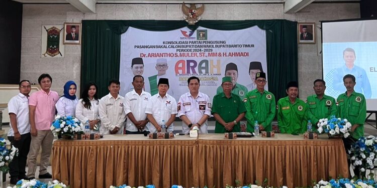 Ariantho-Ahmadi Lakukan Konsolidasi, Siap Menangkan Pilkada Kabupaten Barito Timur