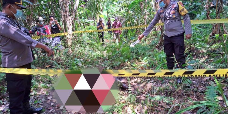 Warga Desa Gandrung Ditemukan Meninggal Dunia di Kebun Karet